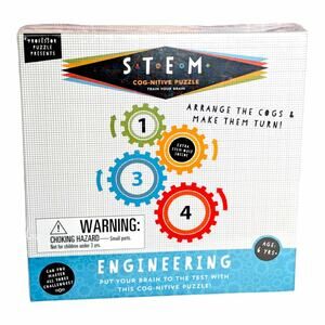 STEM Cognitive Teens Brain Teaser‎ Puzzle Engineering Toy Board Game Brand New